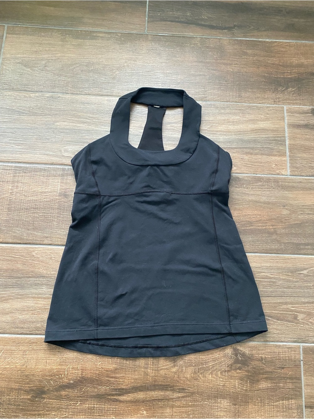 lululemon athletica Black Halter Tank